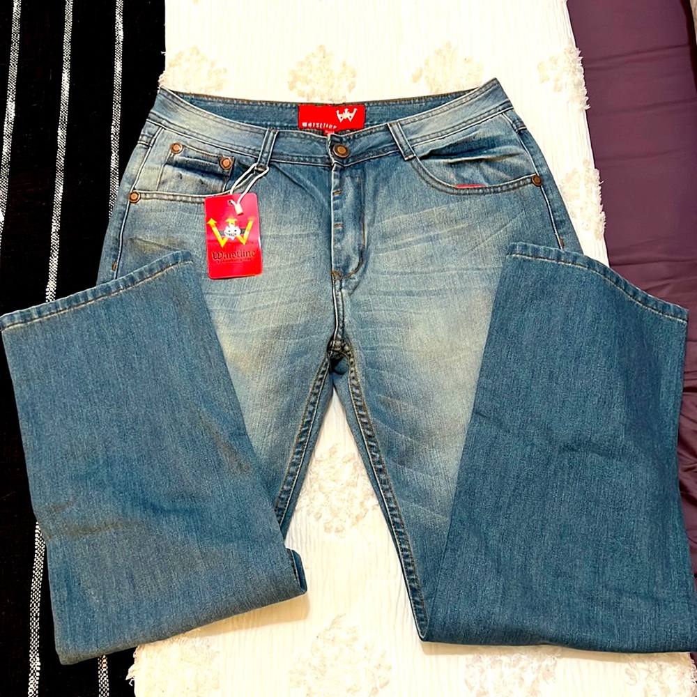Waistline men’s jeans size 34 x 32 brand new with tag. Excellent condition.